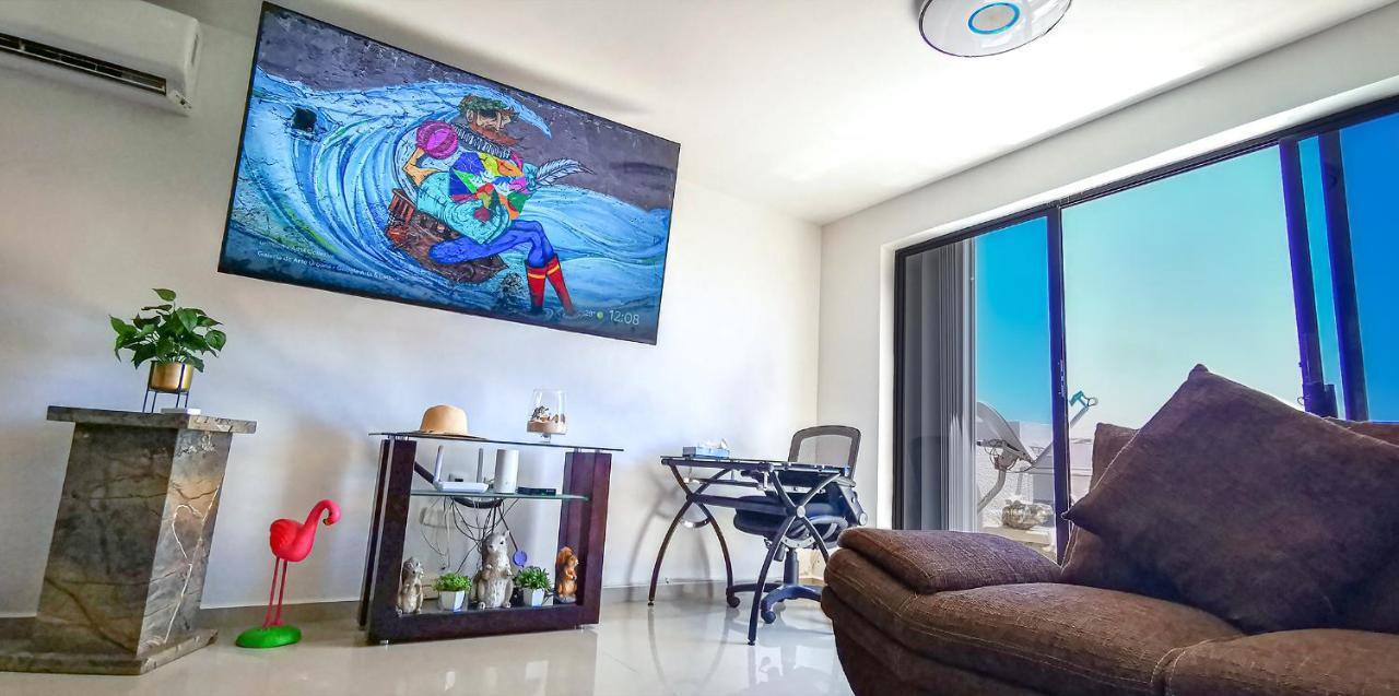 Villa Aurora Beautiful Beachfront Apartment Канкун Екстер'єр фото